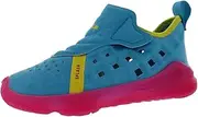 [Nike] Lebron XVII Dunked Baby Boys Shoes Size 5, Color: Blue Fury/Fire Pink
