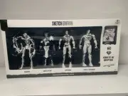 McFarlane DC Multiverse GHOSTS OF KRYPTON SKETCH 7" Edition 4 Figure Pack SEALED