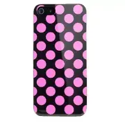 Cygnett Tonic iPhone 5S 5 & SE Polkadot Ultra Slim Thin Case/Cover Black/Pink