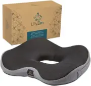 Donut Pillow for Tailbone Pain Relief Memory Foam SEAT Cushion Orthopedic SEAT P