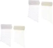 NUOBESTY 2sets Adhesive Dots Round Stickers Adhesive Putty Sticky Tape DIY Round Stickers Multipurpose 500pairs*2