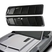 Carbon Fiber Style Engine Bonnet Air Vent Hood Trim Trim For BMW E60 E90 E92 F30