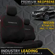 Nissan X-Trail T32 - GP6 Premium Neoprene 2x Front Row Seat Covers (Made to Order)