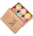Bath Bombs Set Of 6 Gift Spa Set Fragrance Essential Oils
