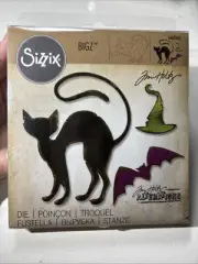 NEW! HOCUS POCUS Retired Sizzix Bigz Tim Holtz Die # 660962 B15 Halloween