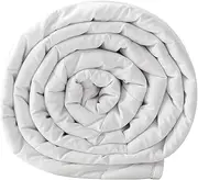 Good Nite King Size Duvet 4.5 tog Summer King Size Duvet Bed Duvet White Quilt Polyester Soft & Lightweight and Machine Washable with Corner Ties (King 230×220cm