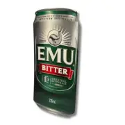 EMU BITTER BEER CAN 810 X 380 MM METAL SIGN HEAVY DUTY GREAT FOR MANCAVE