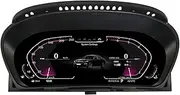 Car Digital Speedometer Fit for BMW X5 X6 E70 E71 12.3''Speedometer LCD Dashboard Panel Digital Instrument Cluster Cockpit HUD Tachometer in-car Dashboard(for X6 E71)