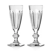 Baccarat Harcourt 1841 Champagne Flute, Set of 2