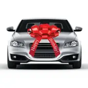 Large Happy Birthday Car Bow, No Assembly Necessary, Giant Birthday Bow