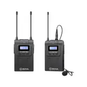 Boya BY-WM8 PRO-K1 UHF Dual Channel Wireless Lavalier Lapel Microphone