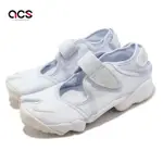 NIKE 休閒鞋 WMNS AIR RIFT BR 女鞋 淡藍色 白 忍者鞋 經典 涼鞋 魔鬼氈 DJ4639-001