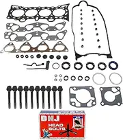 DNJ HGB296 Cylinder Head Set with Head Bolt Kit for 1992-1995 for Honda Civic 1.5L 1493cc L4 SOHC