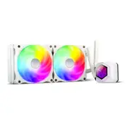 Permafrost PF240W-ARGB V2 White-Colored 240mm All-in-One Liquid Cooler, SST-P...