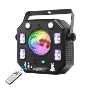 Disco Light Party Light, Eyeshot Led DJ Lights 4 in 1 with Magic Kaleidoscope...
