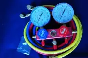 R410A R22 R134a+Manifold Gauge+5ft Hose Set HVAC Field Service Chargin Tool New