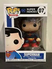 Funko POP! DC Super Heroes Superman #07 Vaulted 2021 Funko Shop Non-Chase