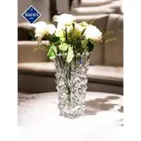 在飛比找ETMall東森購物網優惠-捷克進口BOHEMIA水晶玻璃花瓶歐式客廳家用插花瓶百合花富