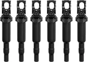 6Pcs Ignition Coil, For Bmw E46 E60 E85 E90 OE# 12138657273