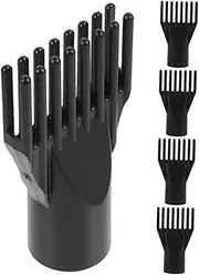 VICASKY 5pc Pet Hair Dryer Nozzle Set Quick Drying and Comfortable Attachments for Home Pet Salon