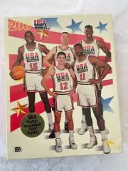 1992 Dream Team USA Olympics Jigsaw Puzzle 200 Pieces New Sealed w/ Card MAGIC