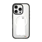 iPhone 16 Pro Impact Case MagSafe Compatible Ghost Snow Globe