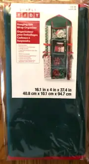 Simply Tidy Hanging Gift Wrap Organizer 37" NEW