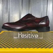 Paul Smith Mens HIC03 Hicks Dark Red Leather Brogues Shoes US 7 New