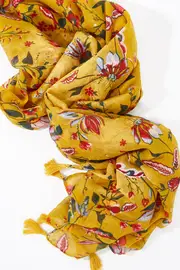 Botanical Scarf--GRE-BOTANICAL