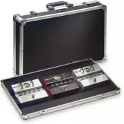 Stagg UPC-535 Guitar Effect Pedals Case with High Density Foam Padded Interior -