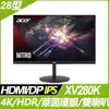 acer XV280K HDR電競螢幕(28型/4K/60hz/4ms/IPS)