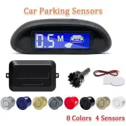 Parking Sensors For Car With Auto Parktronic Reverse LED Monitor 4 Sensors Radar