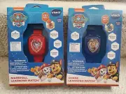 Vtech PAW Patrol Marshall & Chase Learning Watches Ages 3+ Bundle Of 2! New
