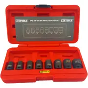 KC Tools 8pc 3/8" Dr AF Impact Socket Set