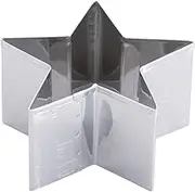 Endo Shoji BPT06009 Vegetable Cutter, Silver, No.9, Commercial Use, Putty Cutter, Star