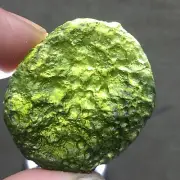 48.85Ct Genuine MOLDAVITE Czech Republic Certificate of Authenticity
