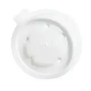 Carlisle Dinex Straw Slotted Flat Cup Lid Translucent, Plastic | 1000/Case