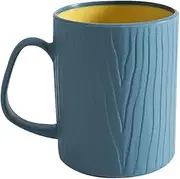 Water Cup Reusable Plastic Drinking Cup and Plastic Mugs Sets for Coffee Tea Hot Cocoa Milk Microwave and Dishwasher Safe Coffee Mug (Color : Blue)