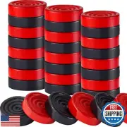 72 Pieces Wooden Checkers Pieces 1.06 Inch Checkers Board Game Pieces Stackab