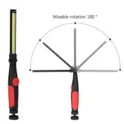 LED COB Rechargeable Magnetic Torch Flexible Inspect Portable Camping Work Light
