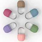 Silicone Ice Facial Roller Leak Proof Ice Cube Trays Enhance Skin Elasticit