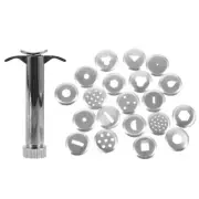 1 Set of Clay Mud Extruder Squeezer Sculpture Tool Clay Extruder Tip Molds Set