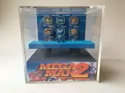 Megaman 2 Nintendo NES Boss Selection Screen Shadow Box Diorama Art Rockman