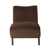 Lenne Occasional Chair Velvet Burnt Chocolate