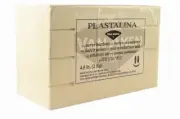 White Pigmented Oil Based Modeling Clay Soft Pliable Non Toxic for Artists