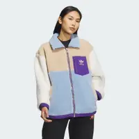 在飛比找蝦皮商城優惠-ADIDAS 休閒外套 SHERPA JKT W 女 藍 I