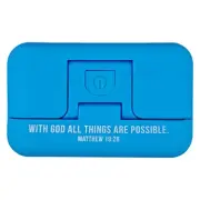 Adjustable LED Book Light w/Magentic Clip & Inspirational Scripture: All Things