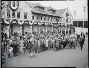 Crowd Of Fans In Line For World Series 1948 OLD BASEBALL PHOTO