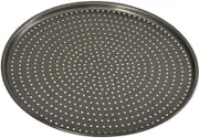 Bakemaster Pizza Crisper Tray Non-Stick Perfect Crust, Grey, 1.0 cm*32.0 cm*32.0 cm
