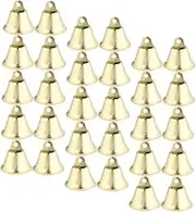 ERINGOGO 200Pcs Mini Decorative Bells Vintage Xmas Accessory for Christmas Tree Door Garden and Hanging Ornaments Small Bell Decor for Projects